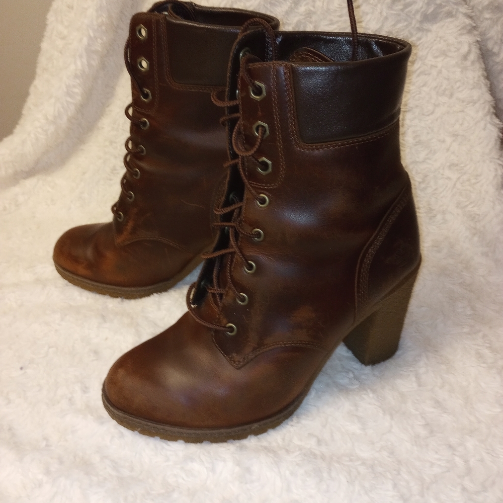 Timberland high heel boots